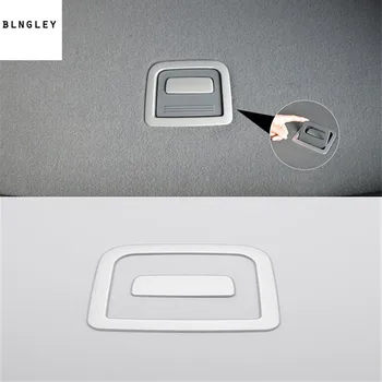 

Free shipping 2pcs/lot ABS Chrome car rear trunk partition handle decoration cover for 2018 AUDI Q5 car accessories