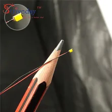 10/50/100 шт. 0805 SMD предплатные микро лиц проводной светодиодный ведет резистор 20 см 8-12V модель «сделай сам»