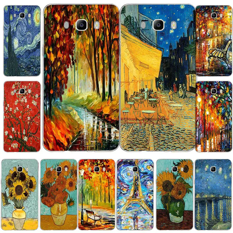 Мягкие ТПУ чехлы для мобильных телефонов Samsung Galaxy A3 A5 A7 J1 J2 J3 J5 J7 2015 2016 2017 Подсолнух