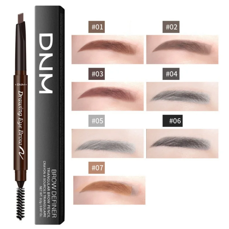 2019 7 Type Eyebrow Natural Paint Eye Brow Automatic Eyeliner with Brow Brush Waterproof Black Brown Beauty Makeup Cosmetic 2019 7 Type Eyebrow Natural Paint Eye Brow Automatic Eyeliner with Brow Brush Waterproof Black Brown Beauty Makeup Cosmetic