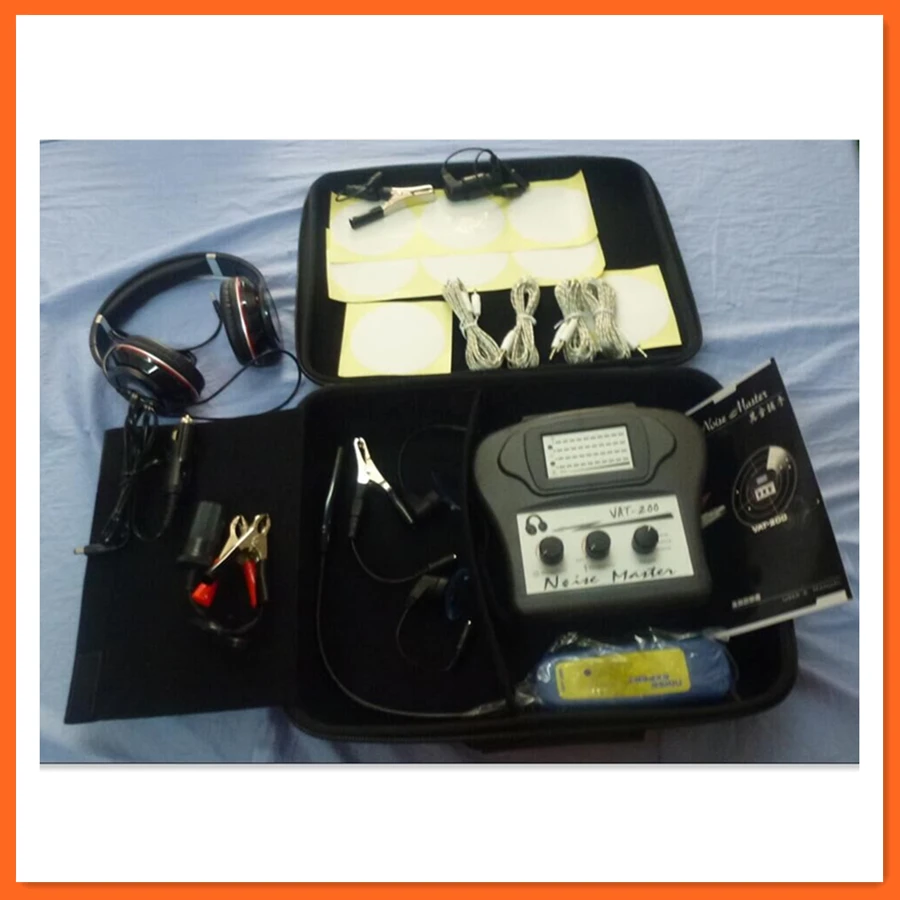 Car noise detector VAT 200 detect mechanical or structural generated