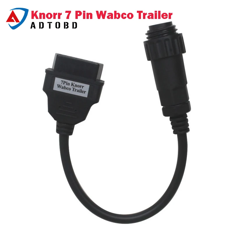 Для Кнорр 7 Pin прицеп wabco OBD2 obd ii кабель для авто CDP COM грузовых автомобилей