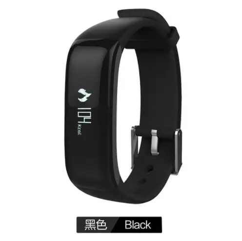 Черный Verfans P1 Bluetooth Smart Браслет Приборы для измерения артериального давления сердце IP67 Водонепроницаемый SmartBand Приборы для измерения артериального давления Bluetooth Smart Браслет - Цвет: Черный