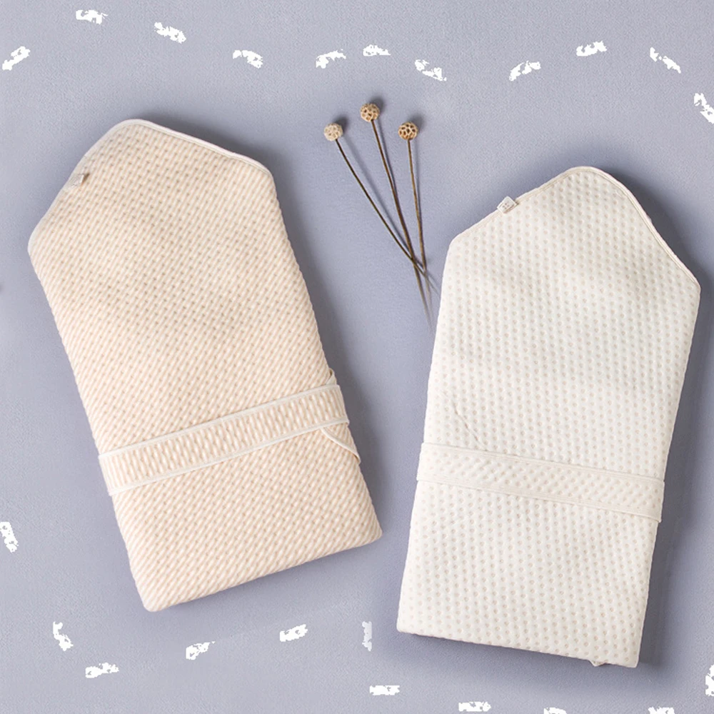 Baby Swaddle Envelope For Discharge For Newborns Stroller Cover Baby Bath Towel Colored Cotton Cocoon Sleepsacks Baby Blanket