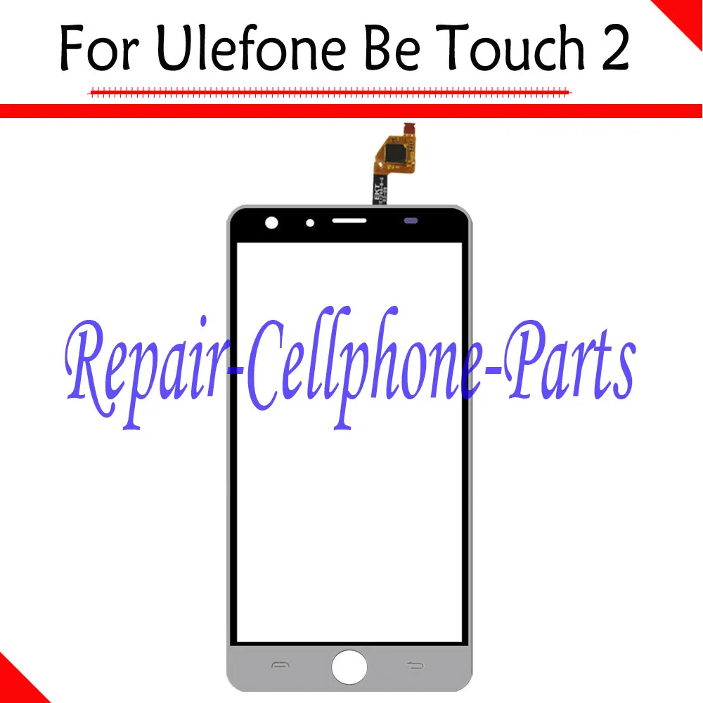 

White 100% New Touch Screen Digitizer Glass Lens Replacement For Ulefone Be Touch 2 Free Shipping + Tracking