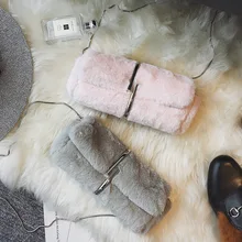 Neue frauen umhängetaschen kleine faux pelz tasche damen tageskupplungen umhängetasche abendgesellschaft lange geldbörse und handtasche dollar preis