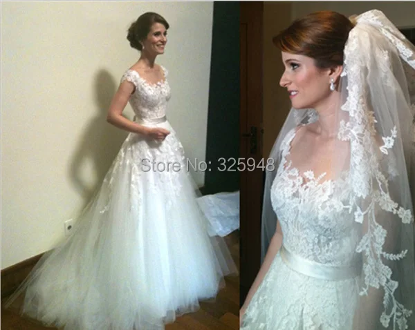 Custom Made 2014 New Arrival Backless Wedding Dress Wanda Borges