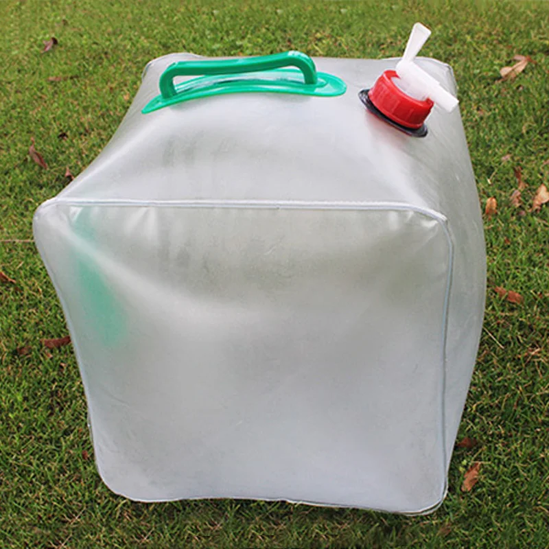 Buy 20L Foldable PVC Large Drinking Water Bag Water
