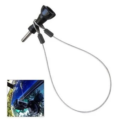 

For Sports camera Stainless Steel Lanyard Tether for GoPro HERO5 4 Session Hero 6 5 4 3+3 accessories