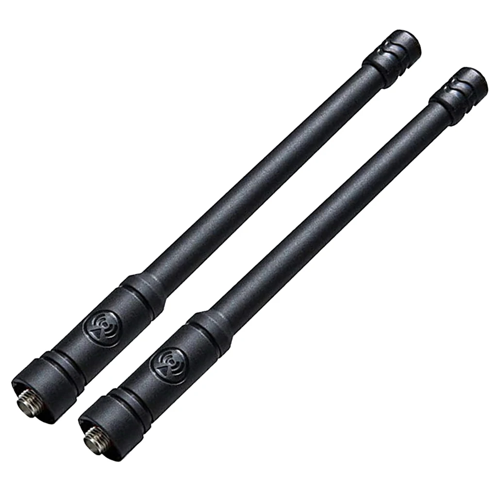 2Pieces 16-Inch Retractable VHF/UHF (144/430Mhz) Dual Band Antenna SMA-Female Compatible with Baofeng Uv-5r Uv-82 F8hp