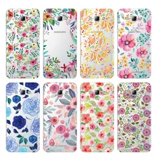 Summer Flowers Soft TPU Silicone Cover Case For Samsung Galaxy S5 S6 S7 S8 S9 Edge Plus A3 A5 A7 J3 J5 J7 2016 2017 #1009