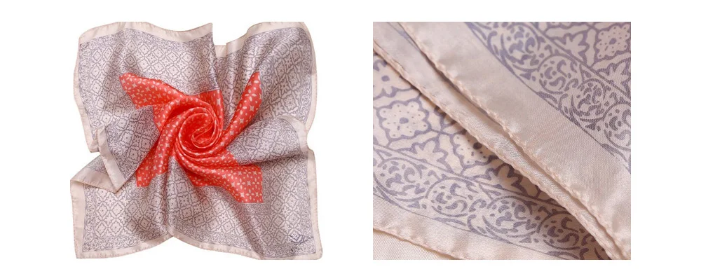 Silk Print Scarf (3)