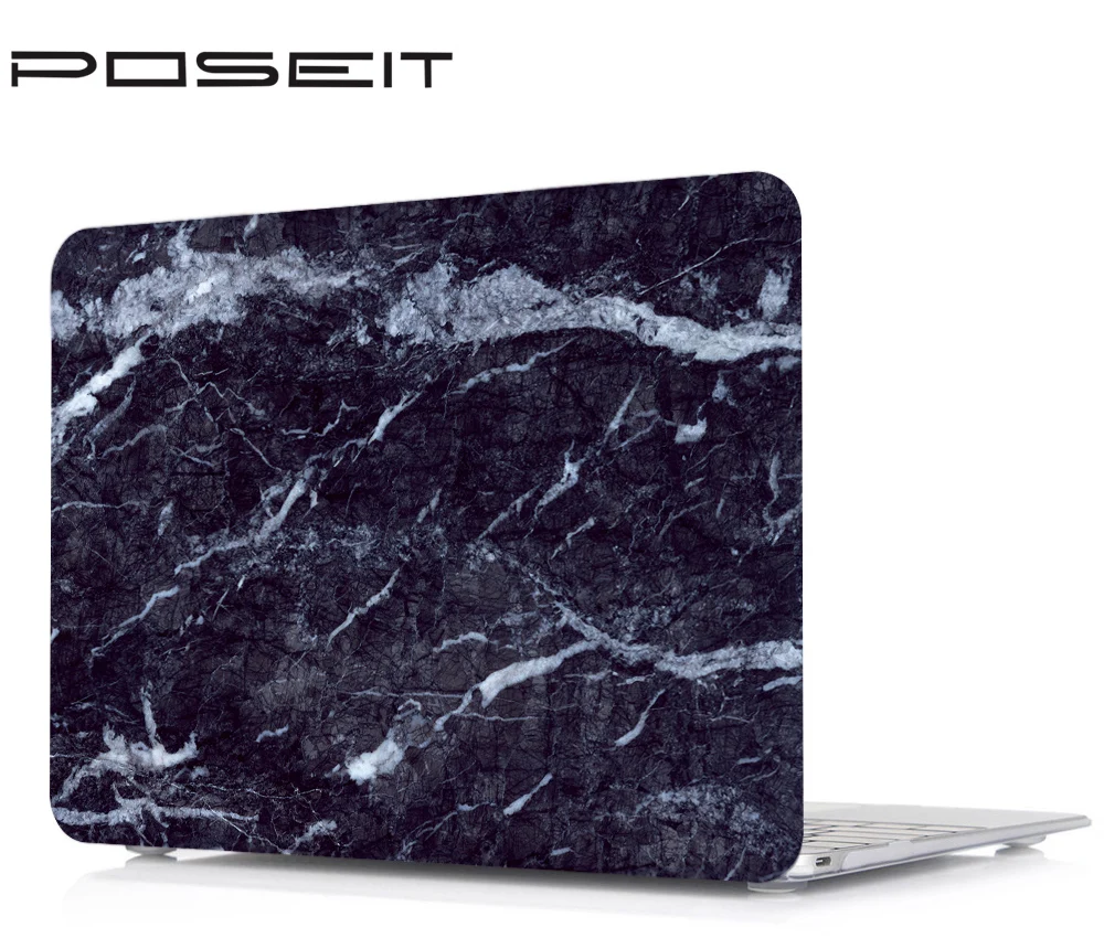 Твердый чехол с мраморными принтами + для клавиатуры нового Macbook Retina 12 дюймов