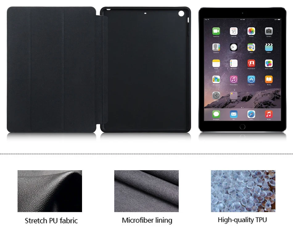 Patchwork Tablets Case For iPad 9.7 2017 2018 Marbling Pattern Fashion Protective Cover TPU Soft Tablet Case For iPad 2018 Case-4