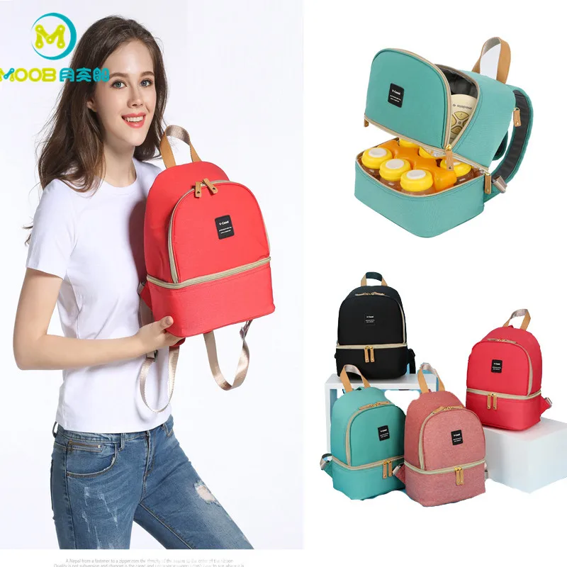 

Diaper Bag Backpack Maternity Mummy Nappy Bags For Baby Care Changing Bag Multi-function Large Capacity Backpack Stroller MOOB