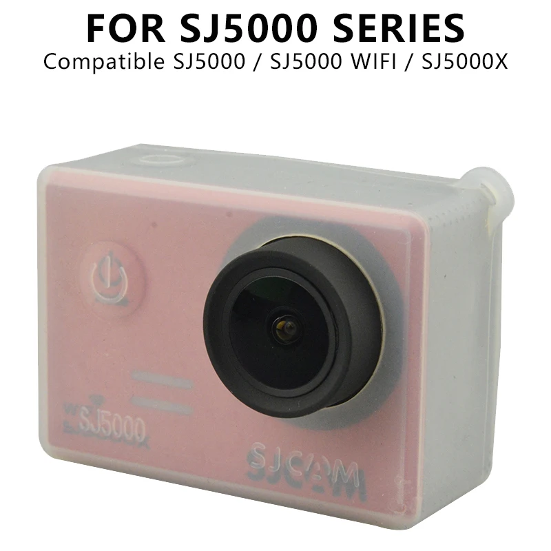 Оригинальный SJCAM силиконовые аксессуары Защитный чехол для SJ4000/M10/SJ5000 серии Спорт действий Камера