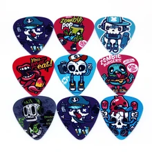 30pcs 0.71mm Celluloid Guitar Pick Mediator for Acoustic Electric – 10 Colors Custom Musical instrument Part Strings