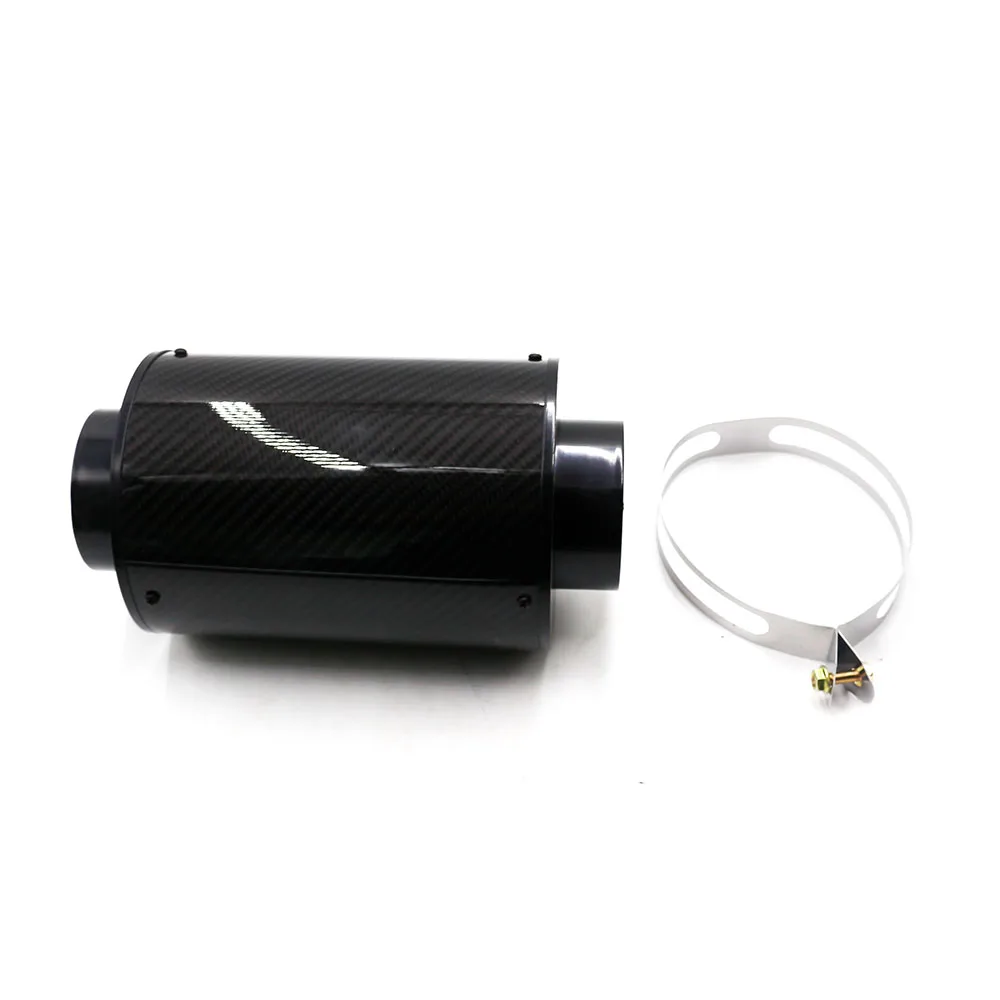 CNSPEED Cold Feed Induction Kit& Carbon Fibre Air Filter Box without Fan Cold Feed Induction Kit Air Intake Kit