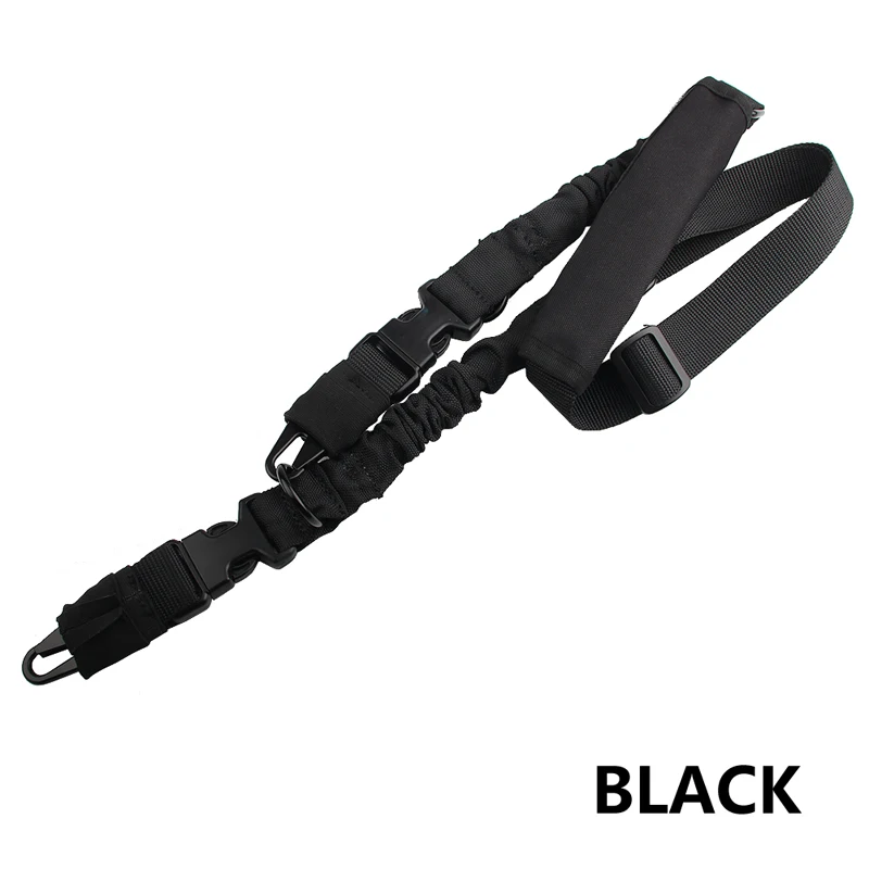 Tactical 2 Two Points Gun Sling Strap Bungee with QD Buckles for Hunting Airsoft RL30-0006-05