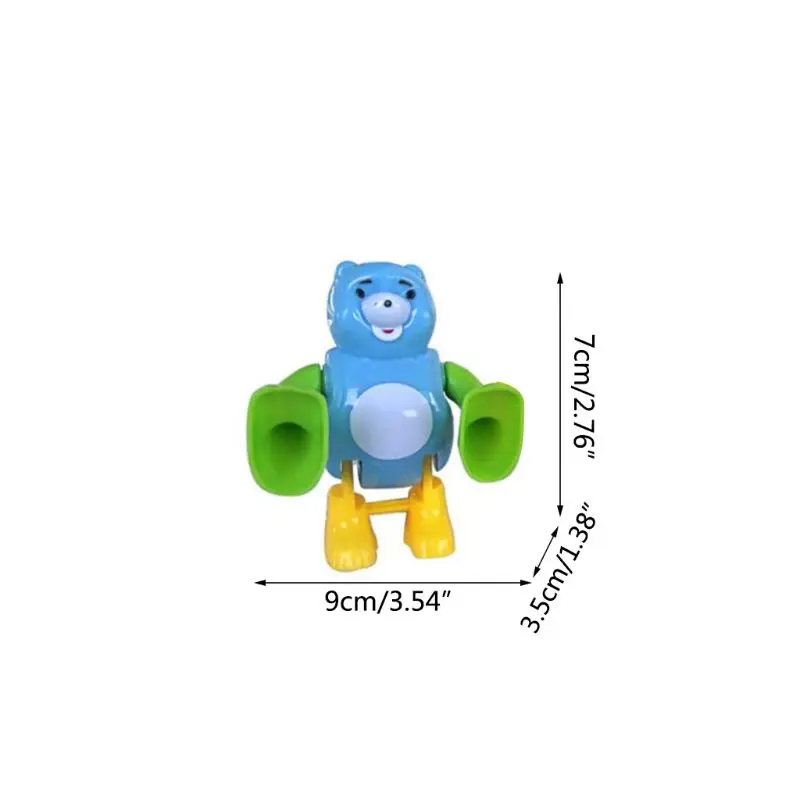 New Wind Up Toy Novelty Animal Frog Artistic Gymnastics Clockwork Toy Children Kids Educational Toys Baby Gift Random Delivery