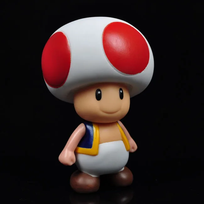 New Mario Bros 3.5&quot TOAD Mushroom Boys Poseable Action Figure Toy M5 | Игрушки и хобби