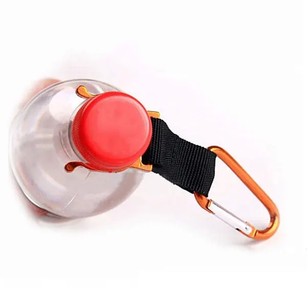 

Hot Selling Camping Carabiner Water Bottle Buckle Hook Holder Clip For Camping Hiking Survival Traveling Tools