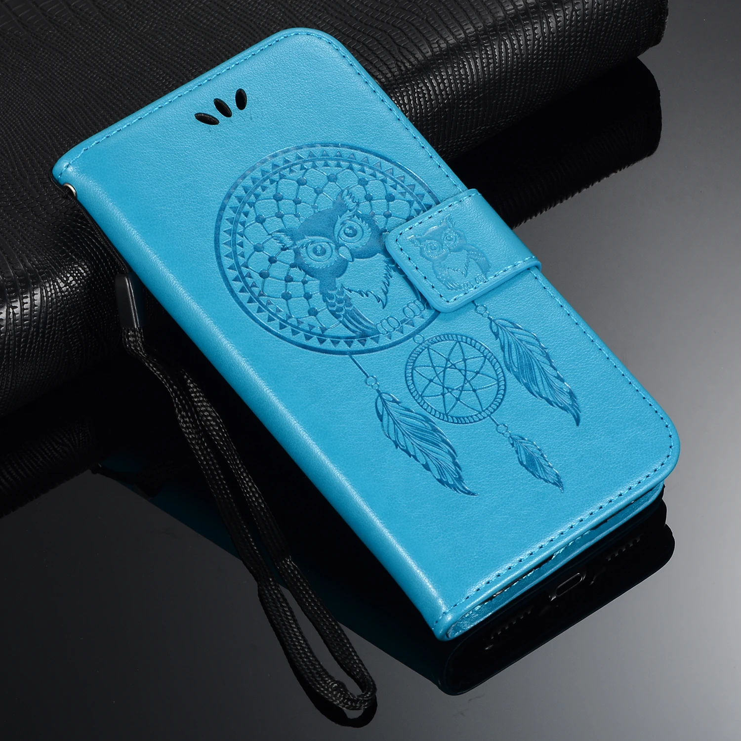 

Embossed Owl Wallet Flip Case For Lenovo VIBE P1M P1 P2 A2010 K6 Note K4 Note A7010 K5 Note A7020 K3 A6000 K8 Note Case Cover