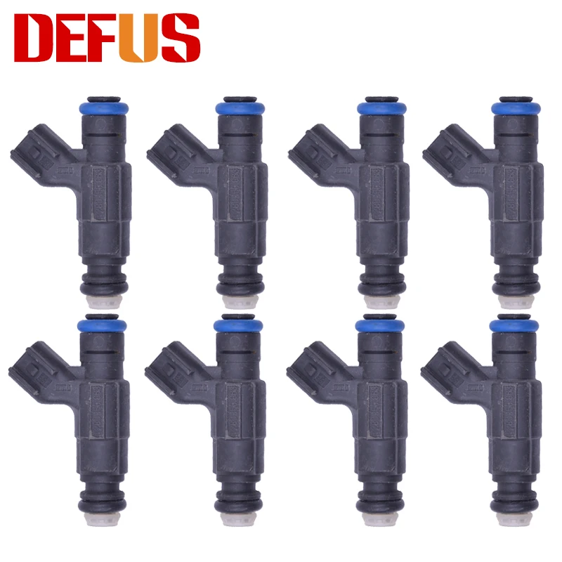 US $112.23 DEFUS 8x OEM 0280155863 Fuel Injector Nozzle Injection Flow Matched W4EA5C For Jaguar SType 30L V6 Lincoln LS 20002007 New