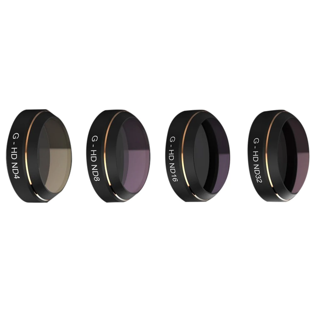 

Top Deals 4 in 1 RC Quadcopter Lens Filter Accessories ND4 8 16 32 HD Filter Set for DJI MAVIC Pro Camera Lens UV Circular Pol