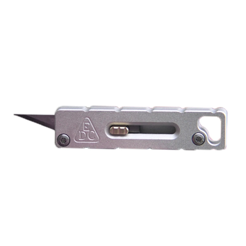 

EDC Portable Utility Knife Tactical Aluminum Alloy Creative Adsorption Safety Mini ASR Outdoor Survival Metal Engraving Knife