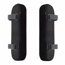 2 шт., подушки-подлокотники для стула, ультра-мягкие, пена с эффектом памяти, налокотники, поддержка, универсальная, подходит для дома или офиса, для налокотника