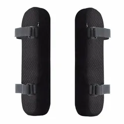 Coussinets d'accoudoirs de chaise en mousse à mémoire de forme, Support universel pour soulager les coudes, pour la maison ou le bureau, 2 pièces 