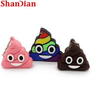 

SHANDIAN promotion new arrival mini cartoon USB 2.0 flash drive 64GB/32GB/16GB/8GB/4GB USB flash drive wedding commemorate gift