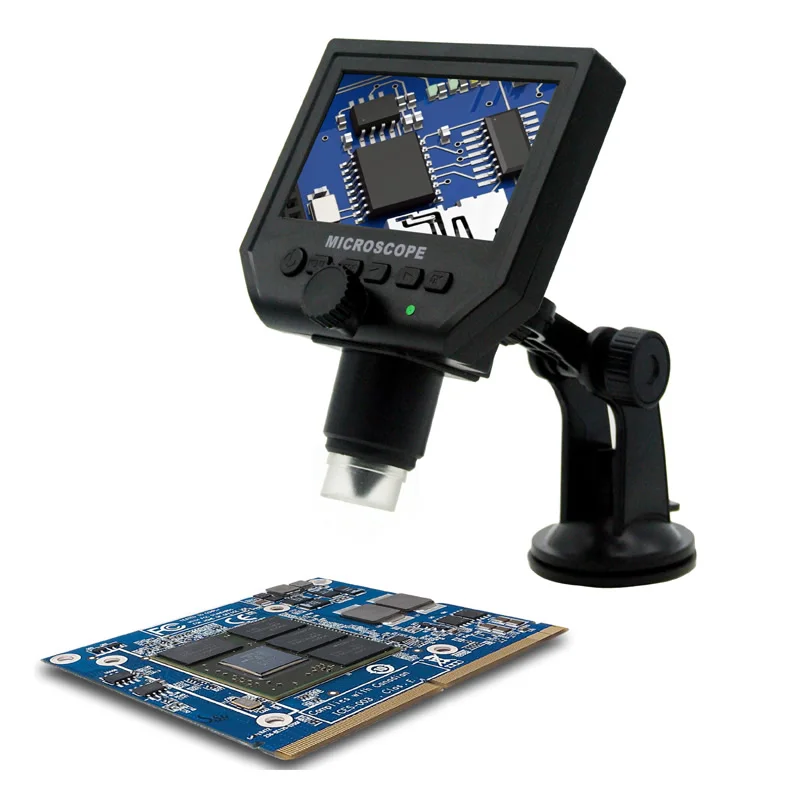 

1-600X G600 Portable LCD Digital Microscope with 4.3 Inches HD OLED Display