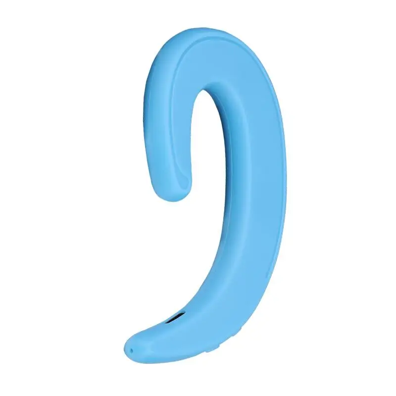 Вы первый Bluetooth наушники беспроводные наушники громкой связи одно ухо беспроводные наушники Bluetooth гарнитура с микрофоном для телефона - Цвет: Blue