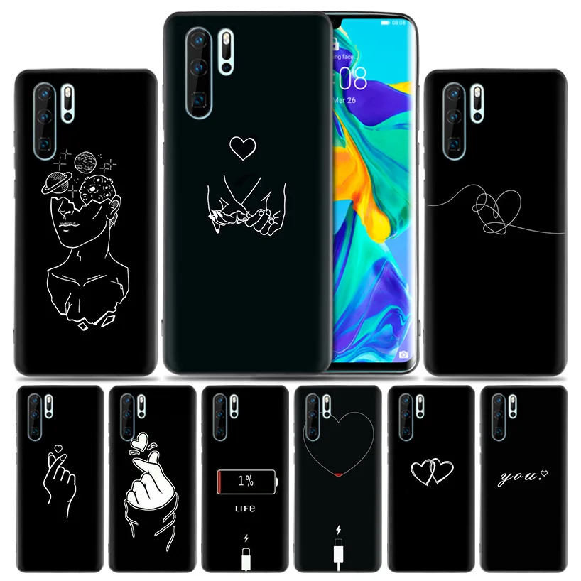 

Abstract Lines Silicone Back Case For Huawei P30 P20 Mate 20 10 Pro P10 lite P Smart + Plus Z 2019 Nova 5 5i Riverdale Cover