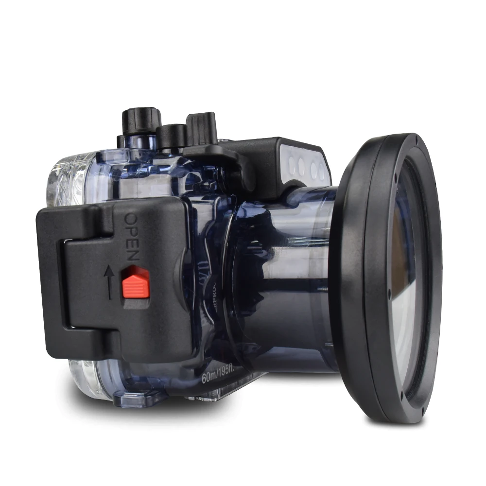 For Sony RX100 VI 6 camera waterproof housing case seafrogs meikon  produce (4)