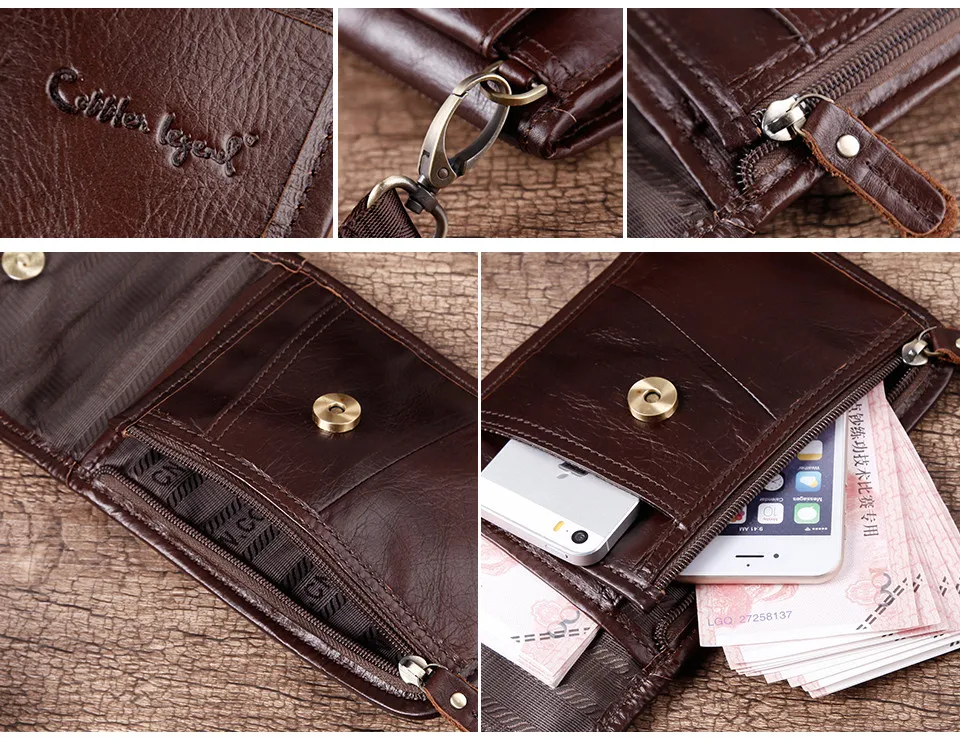 Cobbler Legend 2021 New Retro Trend Men Waist Packs For Mobile Phone Money Case For Male Travel Belly Fanny Pack Bag Hot Sale