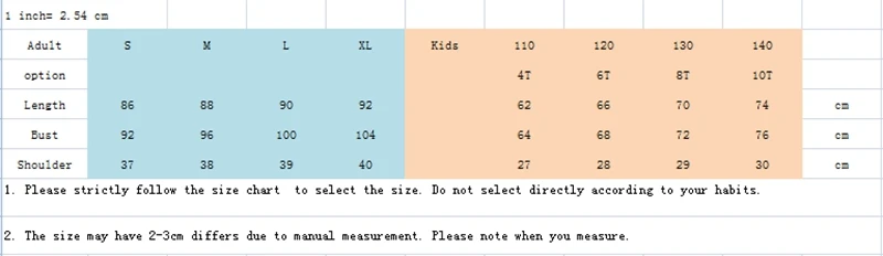 dress size