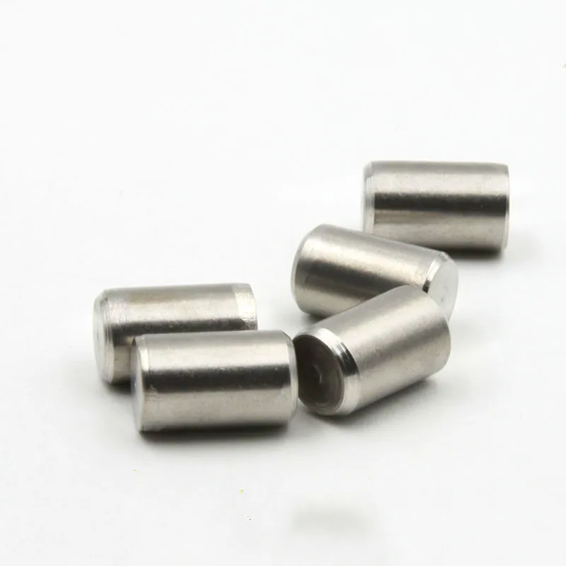 2PCS M8*16/20/25...45 GB119 1PCS M8*50/55/60 304 цилиндрические штифты из нержавеющей стали высокого