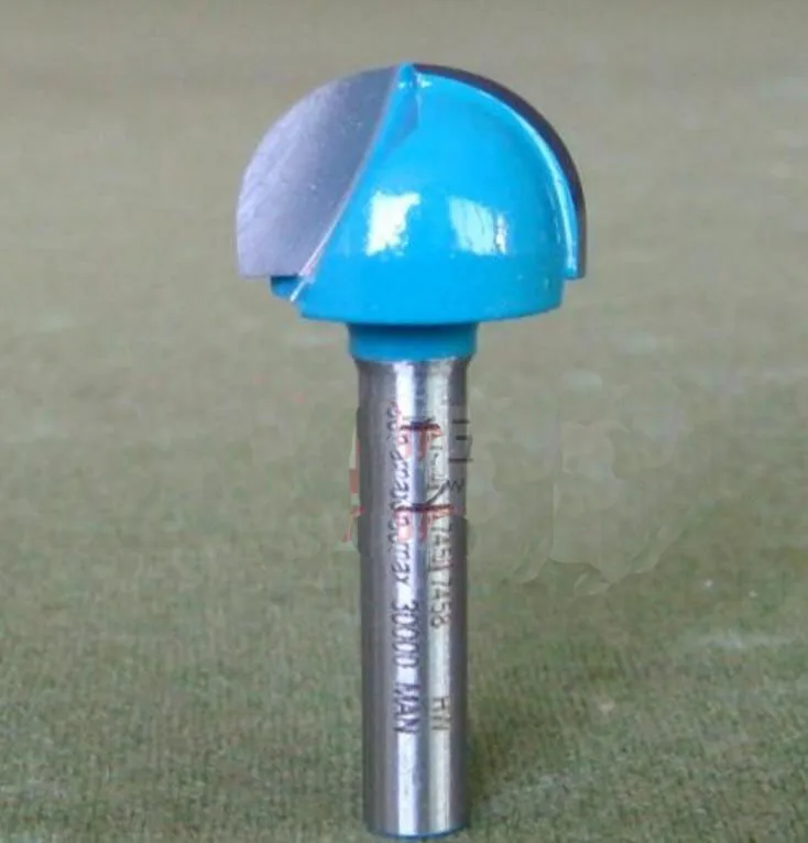 1piece 6*19.05mm round bottom cove box milling cutter endmill fancy cnc