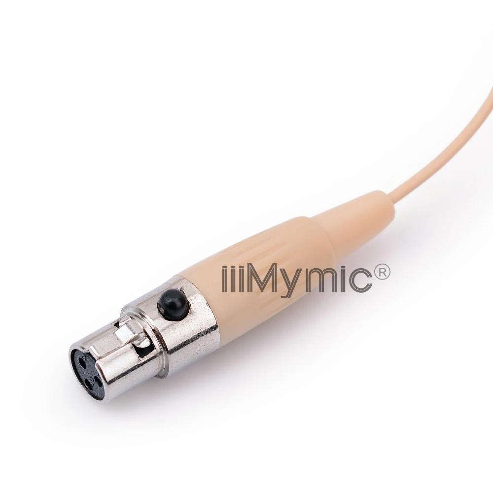 Iiimmic H 81S6 3 3pin mini XLR TA3F разъем Pro концертная гарнитура микрофон для AKG Samson