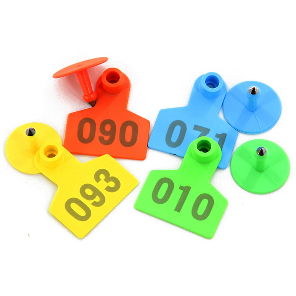 

Pigs Precision Ear Tags Livestock Identification Labelling animals TPU Ear Tags for Goats Sheep Cattle Cows Ear Tags Customized