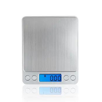 500g x 0.01g High Accuracy Portable Weight Scale Mini Electronic Balance Digital Pocket Kitchen Jewelry Scales Weighing Machine 1000g x 0 1g metal kitchen scales mini electronic digital scales pocket case jewelry balance weight scale libra silver