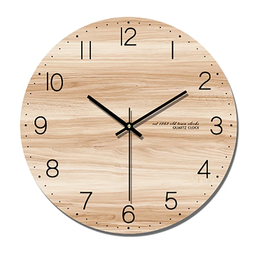 

Modern Clock Wall Decor Silent Quartz Office Unique Decoration Wall Watch Digital Relogio Digital De Mesa Nordic Design 50A0014