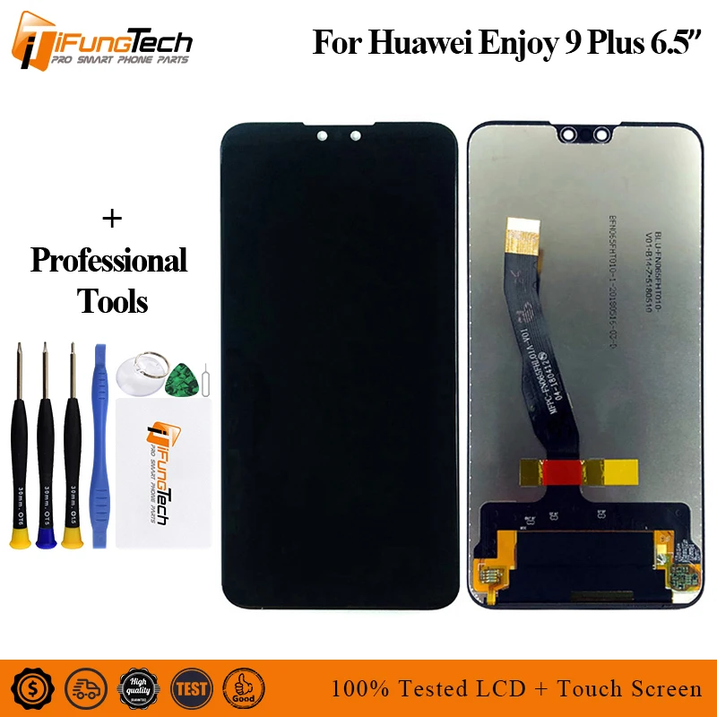 

100% Tested AAA LCD Display For Huawei Y9 2019 For Huawei Y9 2019 Enjoy 9 Plus Display LCD Screen Touch Digitizer Assembly Parts