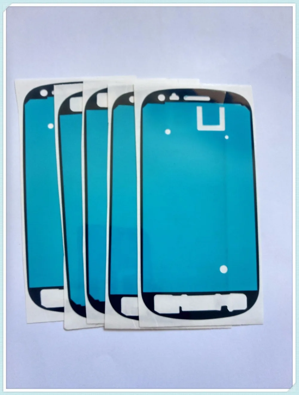 100pcs/lot High Quality New LCD Front Frame Bezel Adhesive Glue Sticker