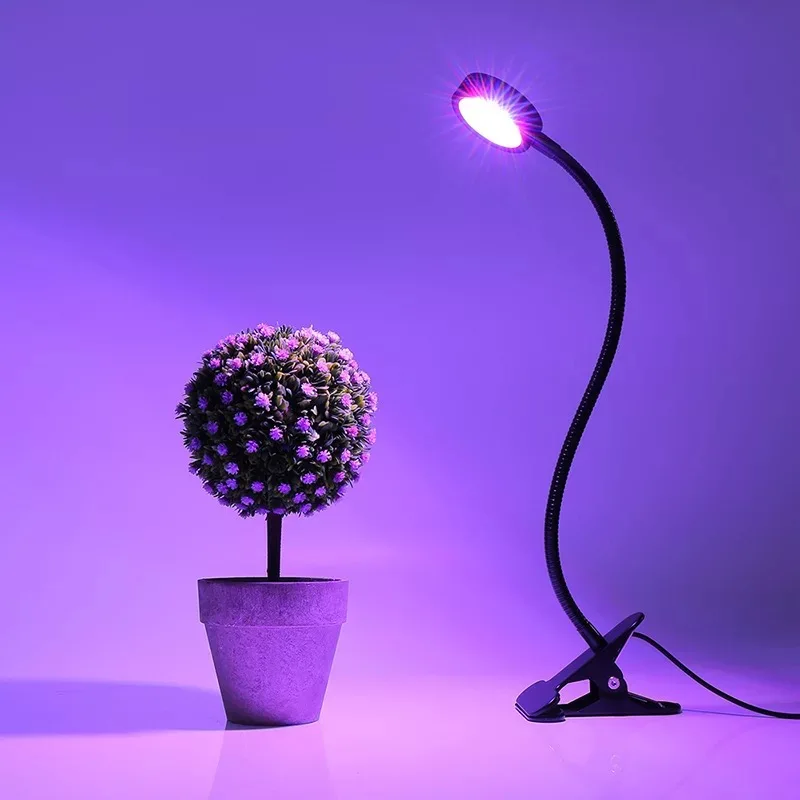 Растет свет 5 V USB Fitolampy LED полный спектр Фито лампа с контроллером для овощей