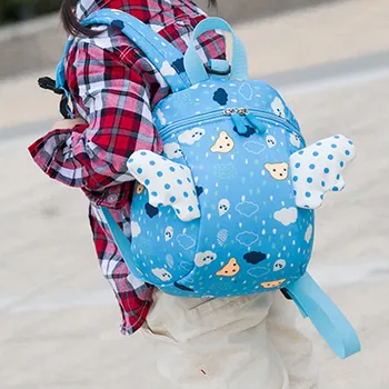 

Maison Fabre 2019 Children's Fashion Lovely Schoolbag Small Wings Cartoon Backpack backpack schoolbag animal dropshipping 12th