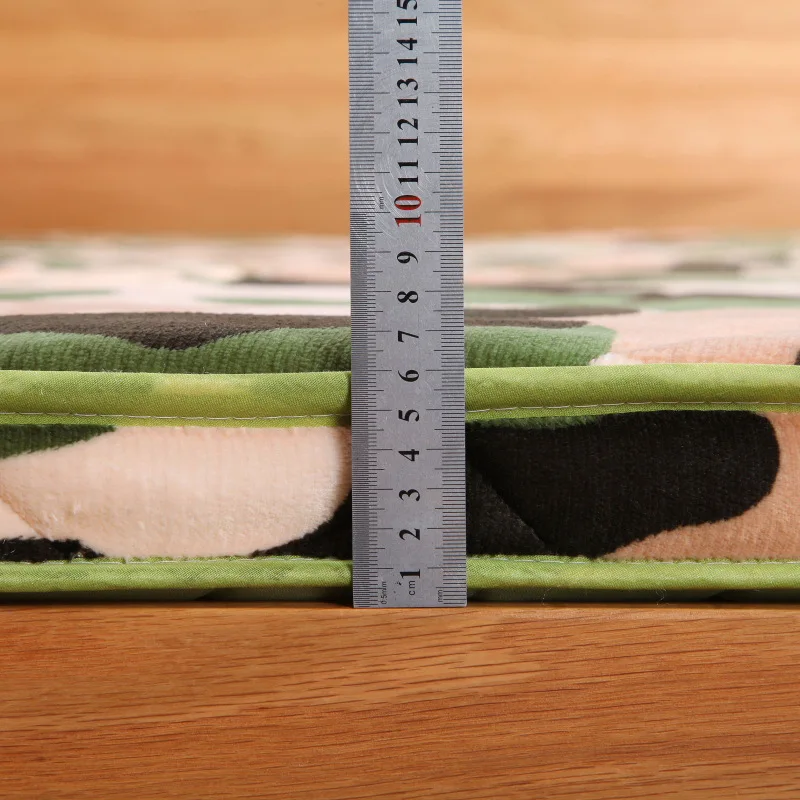 6 cm thickness flannel velvet camouflage mattress tatami hotel tatami mat mattress bedding Home Textile 6 cm thickness flannel velvet camouflage mattress tatami hotel tatami mat mattress bedding Home Textile